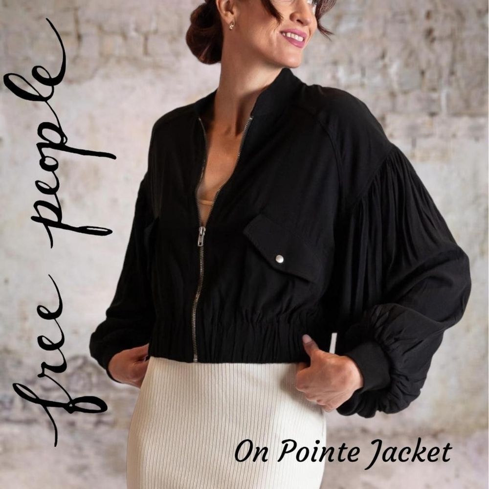 NWT / Free People / On Pointe Bomber Jacket / XS / $168 retail